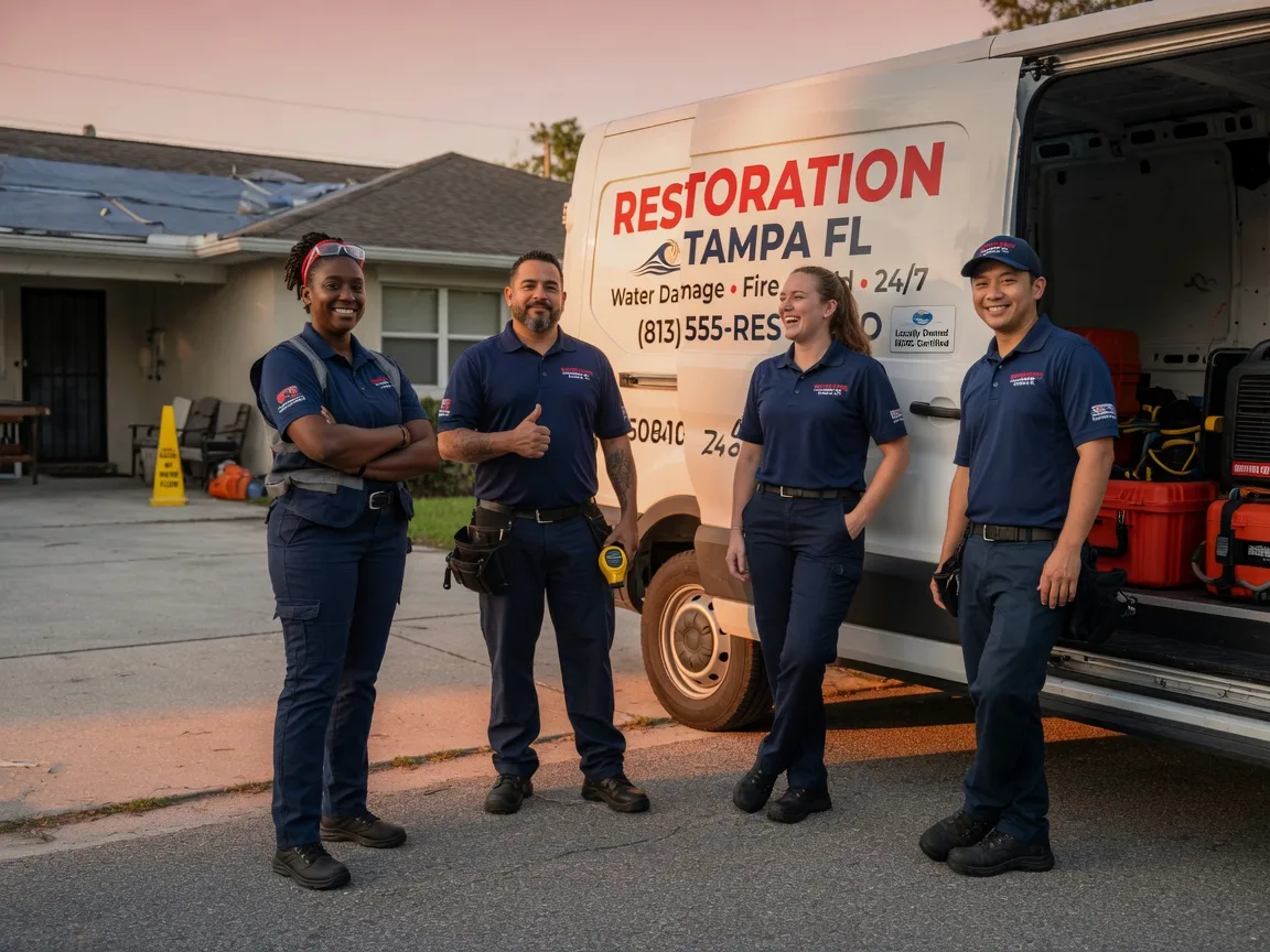 Water Damage Restoration company in Arcadia, OH